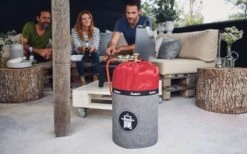 Enders Gasflaschenschutzhülle Lifestyle 5 Kg Rot -Fiama Camping Geschaft 174718 1338676 1