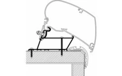 Thule Markisenadapter Malibu Roof 3,5 M -Fiama Camping Geschaft 230122 2661094