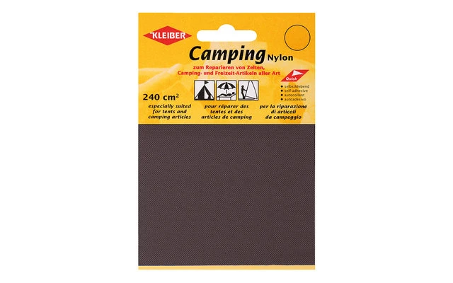 Kleiber Camping Nylon Reparaturflicken Atlantik (2 Stück) 5 Kleiber Camping Nylon Reparaturflicken Atlantik (2 Stück) – Bild 3