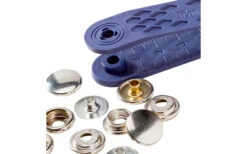 PRYM Druckknöpfe Silber 10 Stück Ø 15 Mm -Fiama Camping Geschaft 248422 2484659