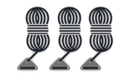 Bent Abspannleinen 3er Set Red -Fiama Camping Geschaft 251457 1777521