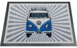 VW Collection T1 Bulli Strahlen Fußmatte Rot 70 X 50 Cm -Fiama Camping Geschaft 393586 2862040