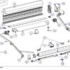 Thule Endkappe Alu Passend Zu T. 8000 (eloxiert) -Fiama Camping Geschaft 439583 3120228