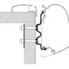 Thule Markisenadapter Hobby Optima Ontour -Fiama Camping Geschaft 446178 3568589