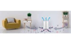 Schwaiger Luftreiniger Mit HEPA H13 & Aktivkohlefilter Rund Weiß -Fiama Camping Geschaft 505452 3326447