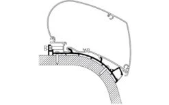 Thule Eriba Touring 820 Markisenadapter 5,0 M