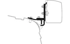 Thule Omnistor 3200 Multi Rail Markisenadapter VW T5 / T6 Linksverkehr -Fiama Camping Geschaft 520661 3374177