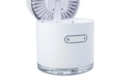 Bo-Camp Fan With Humidifier Wiederaufladbarere Ventilator -Fiama Camping Geschaft 536161 3493357