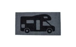 Bo-Camp Fußmatte 25 X 50 Cm Wohnwagen Muster -Fiama Camping Geschaft 540286 3654217