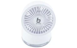 Bo-Camp Fan With Humidifier Wiederaufladbarere Ventilator -Fiama Camping Geschaft 541918 3529390