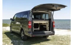 Escape Vans Eco Box XL Bett / Klapptisch Box Ford Tourneo Custom / Transit Custom -Fiama Camping Geschaft 554071 3656263