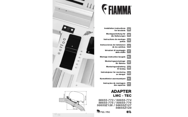 Fiamma LMC Tec Markisenadapter Für Fiamma F80/F65 290 Cm 8 Fiamma LMC Tec Markisenadapter Für Fiamma F80/F65 290 Cm – Bild 6