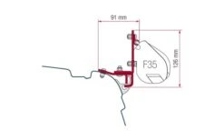 Fiamma F35 Pro Kit Standard 13 Fiamma F35 Pro Kit Standard -Fiama Camping Geschaft 57443 12097