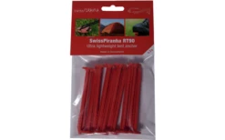 Swiss Piranha RT90 Zelthering Rot 9 Cm Einzeln 15 Swiss Piranha RT90 Zelthering Rot 9 Cm Einzeln -Fiama Camping Geschaft 604355 4402535