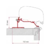 Fiamma Adapter Caravan Roof 400 CM Passend Für F80 F65 -Fiama Camping Geschaft 613739 4431275
