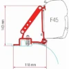 Fiamma Markisenhalterung-Kit Ducato/Jumper/Boxer High Roof ≥ 2006 -Fiama Camping Geschaft 628235 4339579
