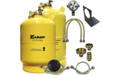 Gaslow LPG Doppel-Zylinder-Kit Mit Einfüllstutzen Und Stutzenhalterung 2,7 Kg -Fiama Camping Geschaft 647655 4584822