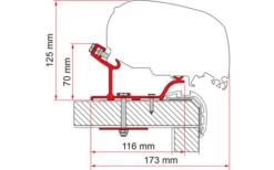 Fiamma Adapter Carthago Malibu 340 Markisenadapter Für Fiamma F80 / F65 340 7 Fiamma Adapter Carthago Malibu 340 Markisenadapter Für Fiamma F80 / F65 340 -Fiama Camping Geschaft 651252 4503069