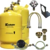 Gaslow LPG Doppelzylinder-Kit Mit Einfüllstutzen Und Stutzenhalterung 6 Kg Und 11 Kg -Fiama Camping Geschaft 654654 4584834