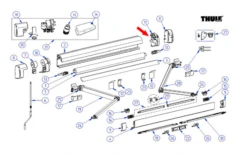 Thule Endplatte Rechts Passend Zu Omnistor 5200