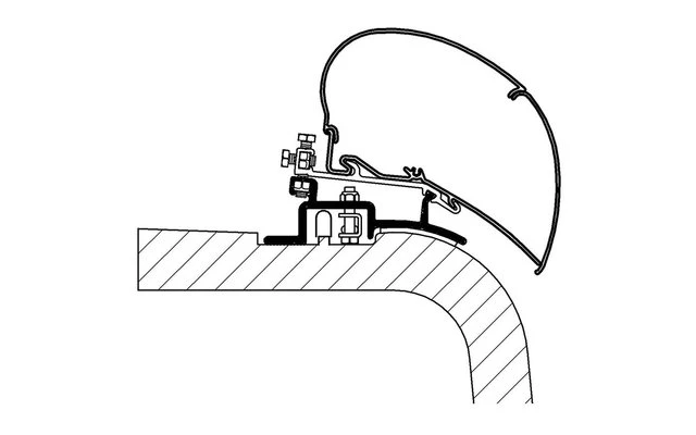 Thule Adapter-Set F. Fiat 3 Thule Adapter-Set F. Fiat